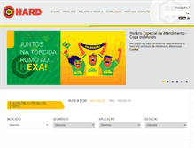 Tablet Screenshot of hard.com.br